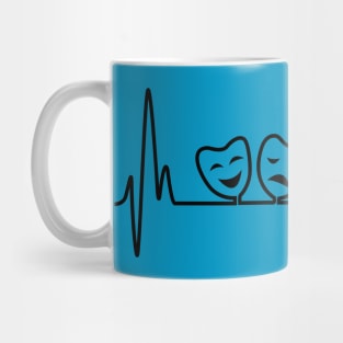 Theatre In Heartbeat Mug